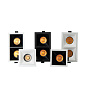 ART-SQ-180 LED светильник встраиваемый полуповоротный Downlight   -  Встраиваемые светильники 